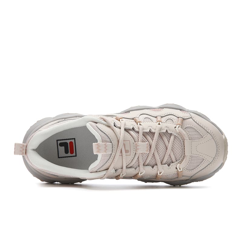 Кроссовки FILA FLUID 7 Высота Увеличивающие Женские Кроссовки Розовые Коричневые - изображение 4