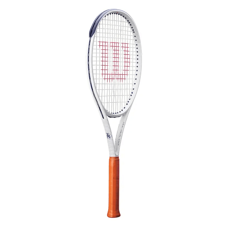 Wilson CLASH 100 V2 100 Квадрат Дюймов Ракетка Вес 295 г Голова Размер Белый Оранжевый Унисекс Теннисные Ракетки - изображение 3