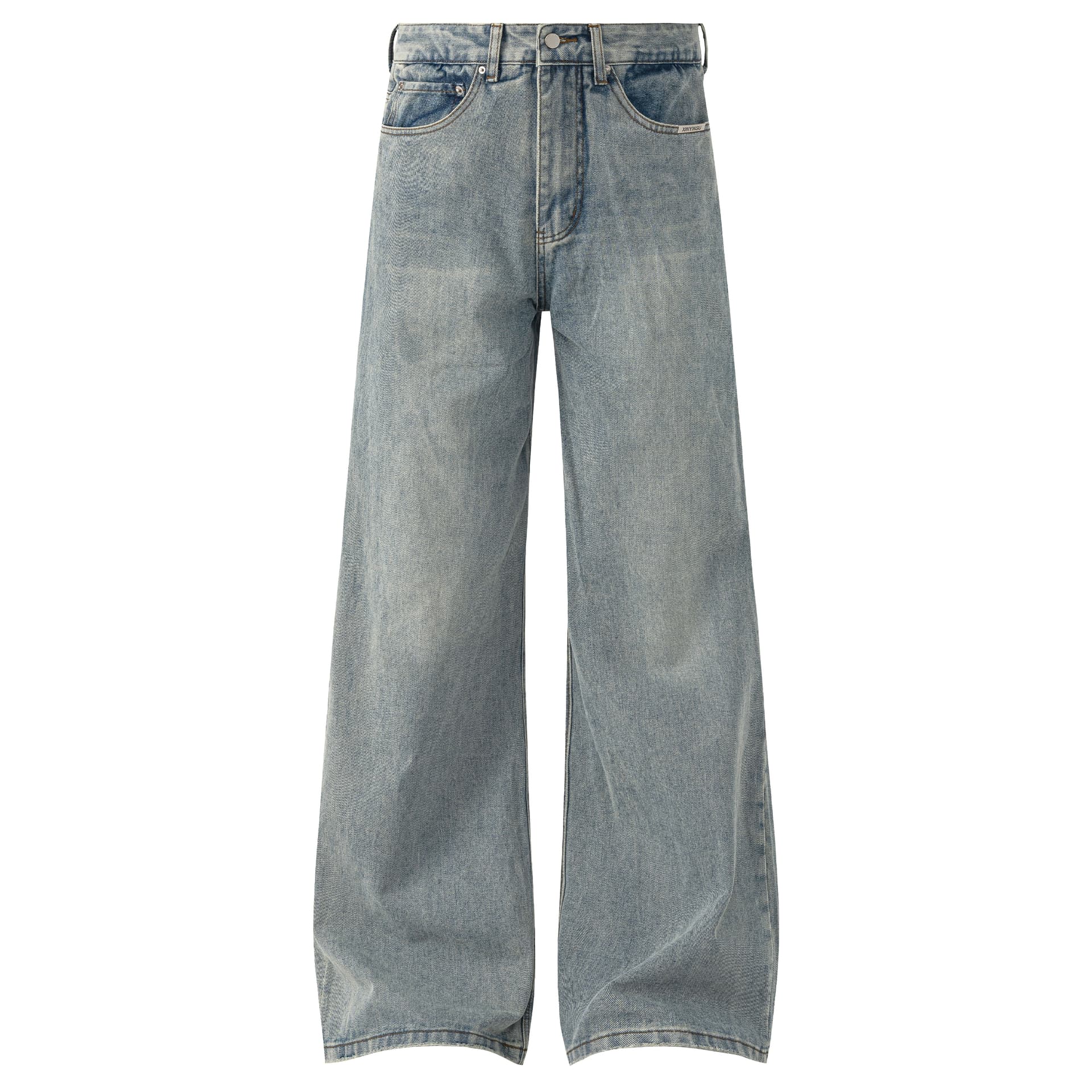 Штаны XINYINSU Blue Unisex Jeans XINYINSU Синий Унисекс Джинсы - изображение 1