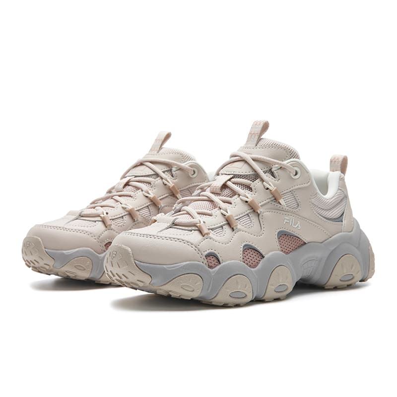 Кроссовки FILA FLUID 7 Высота Увеличивающие Женские Кроссовки Розовые Коричневые - изображение 3
