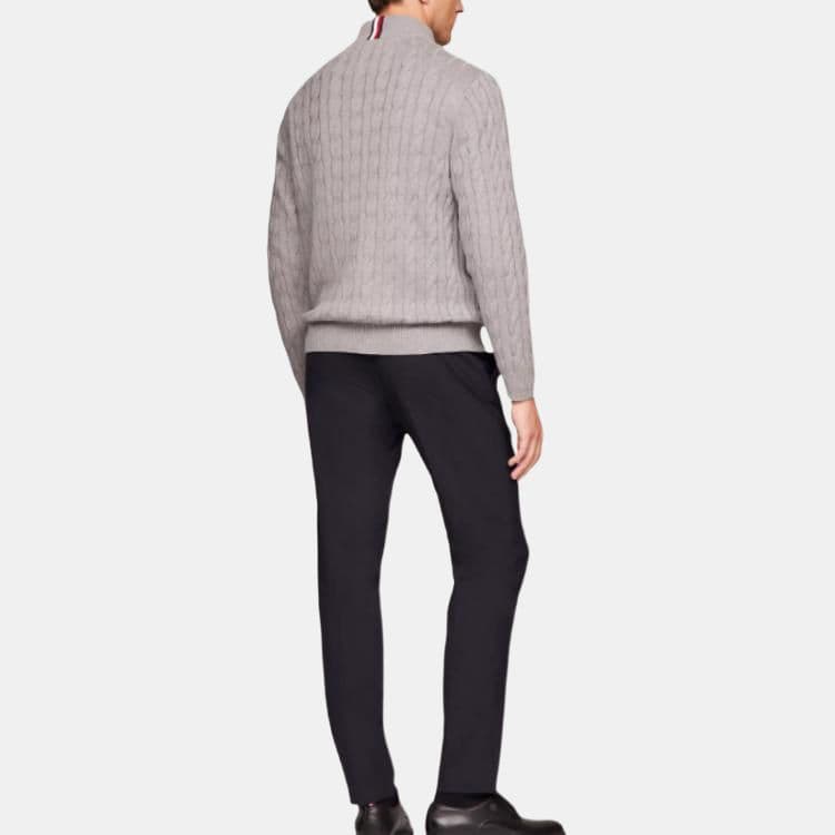 Tommy Hilfiger Трикотаж Мужской Серый - изображение 4