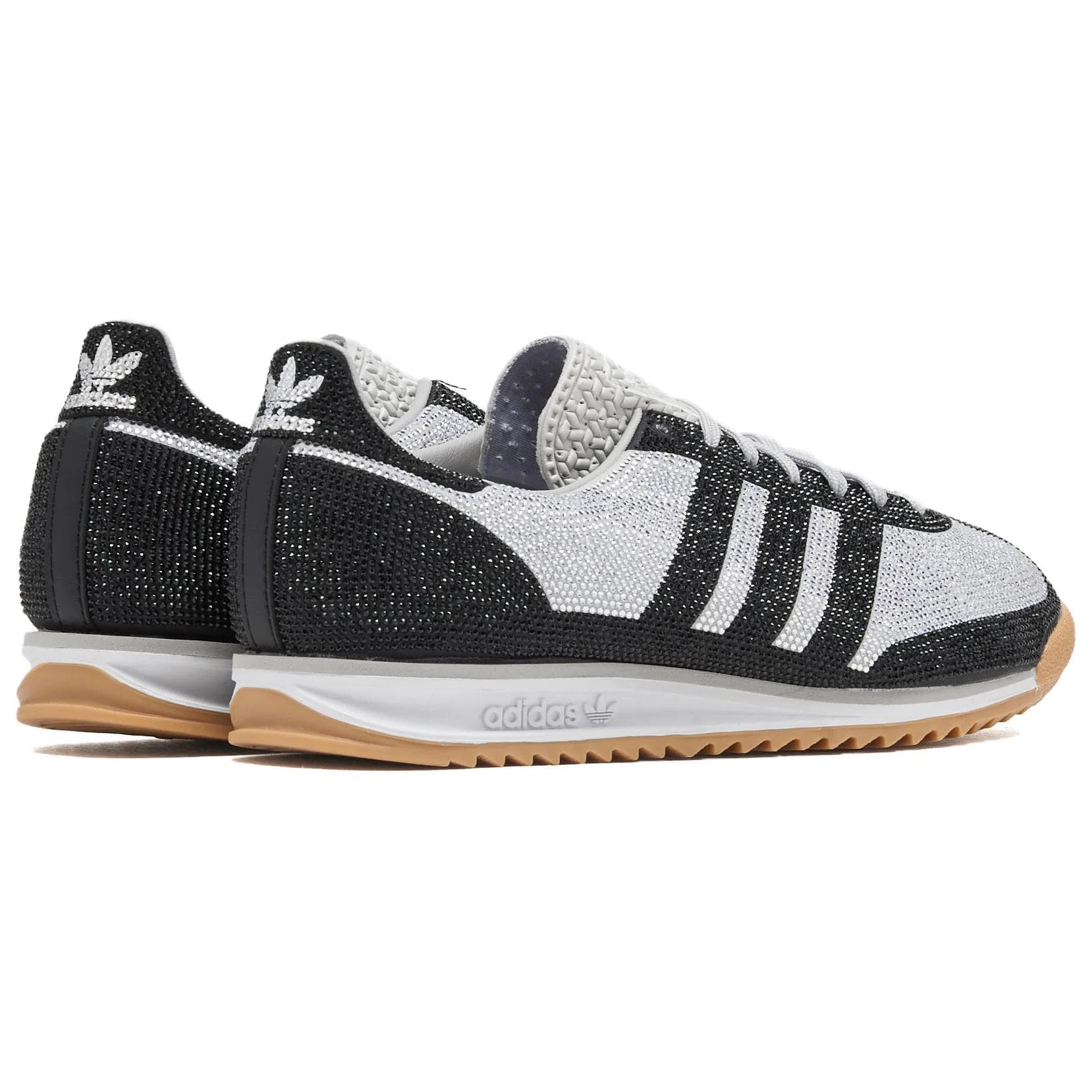 Кроссовки Adidas Originals SL 72 Low Повседневная обувь для женщин серебристый черный - изображение 5