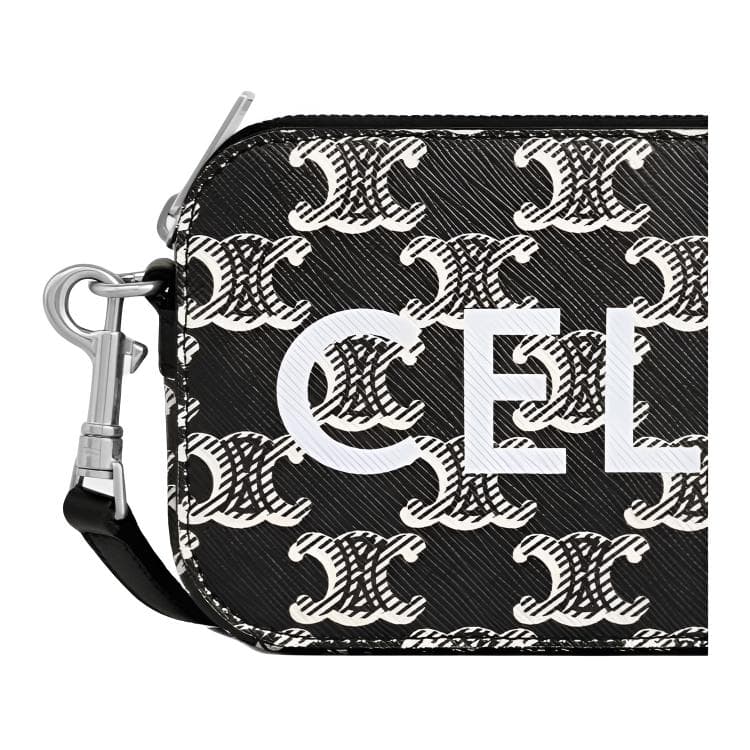 Сумка через плечо CELINE Letter Print Zipper Bag - изображение 5