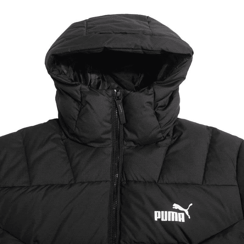 Зимняя куртка PUMA Winterized Long Puffer Jacket Black - изображение 3
