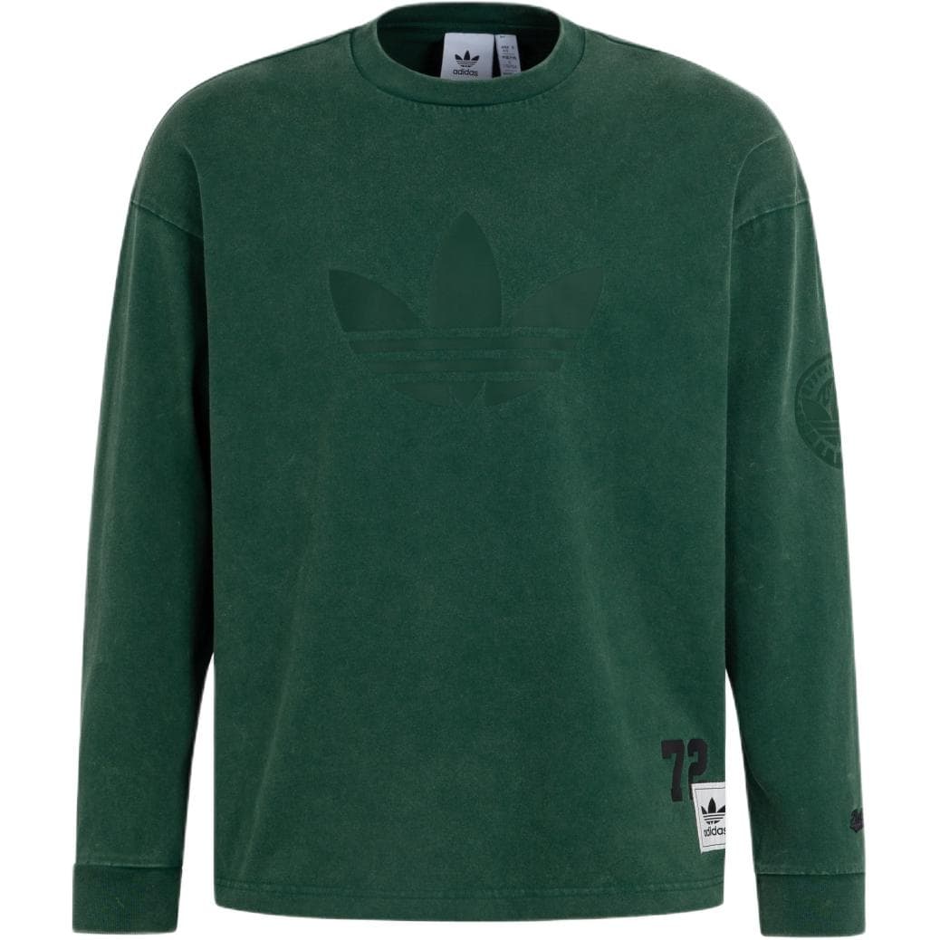 Худи Adidas Originals Толстовка унисекс зеленого цвета - изображение 1