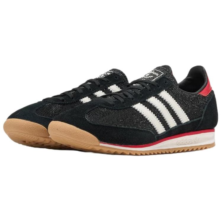 Кроссовки Adidas Originals SL 72 Повседневная обувь Женская Черная - изображение 3