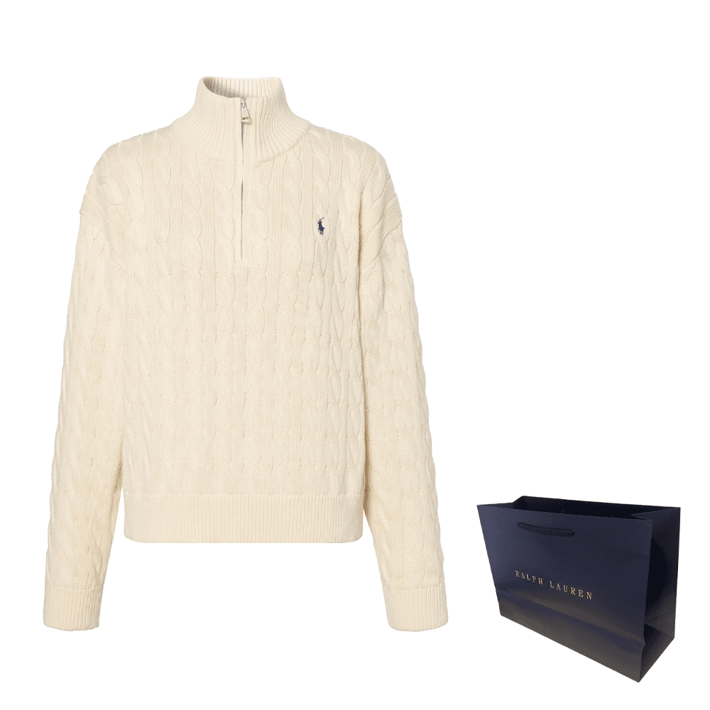 Кофта Polo Ralph Lauren Трикотаж Стандартный размер Женские Кремы - изображение 4