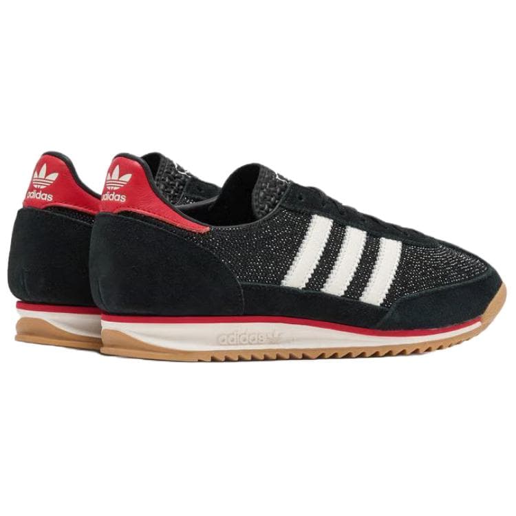 Кроссовки Adidas Originals SL 72 Повседневная обувь Женская Черная - изображение 4