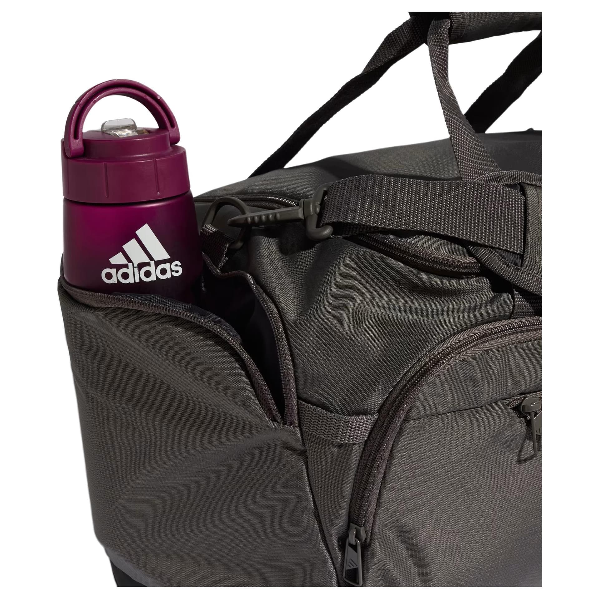 Спортивная сумка Adidas Полиэфирное волокно Спортивные сумки Маленький Унисекс Угольно-серый - изображение 5