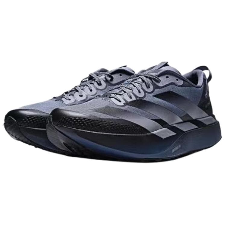 Кроссовки для бега Adidas Adizero Evo SL Высота Увеличивающие Беговые Кроссовки Мужские Серый Черный - изображение 3