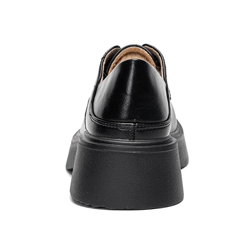 Лоферы Warrior Лоферы 4,5CM Женские Черные - изображение 4