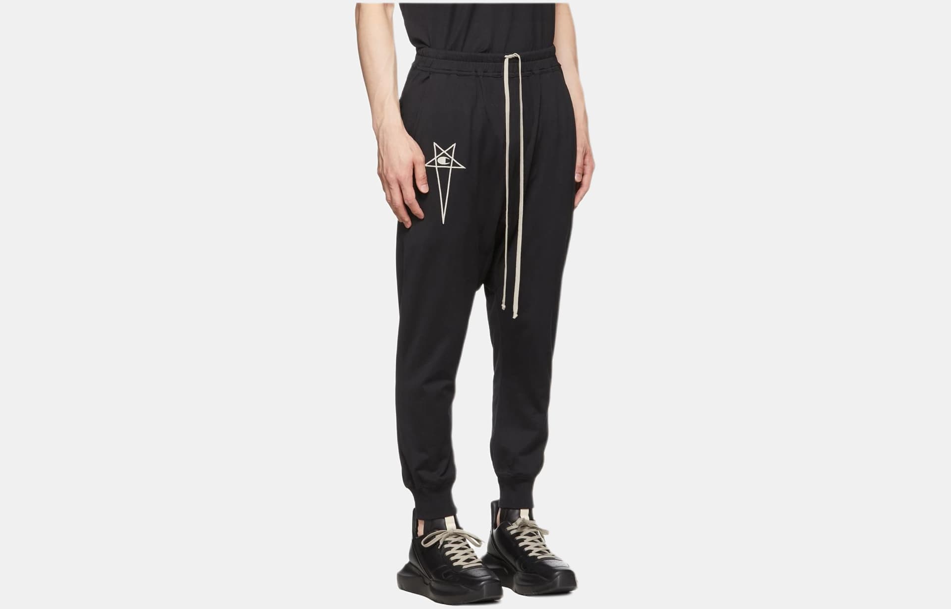 Штаны Rick Owens DRKSHDW Logo - изображение 3