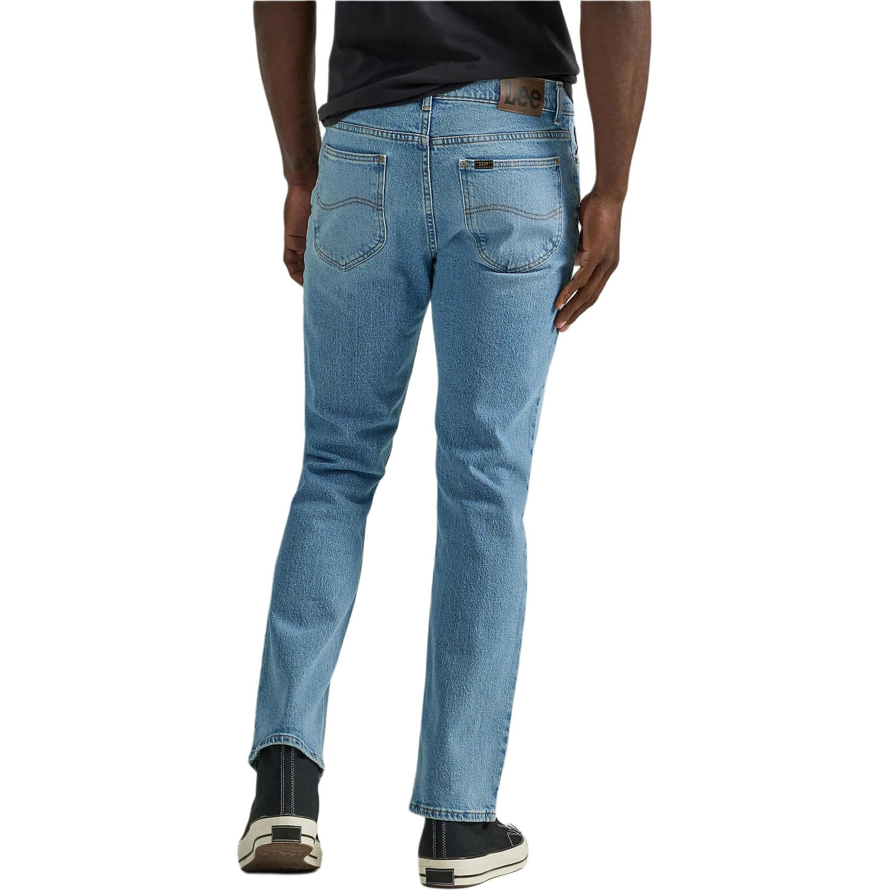 Штаны Lee Mid-Rise Flare Jeans Light Blue - изображение 2
