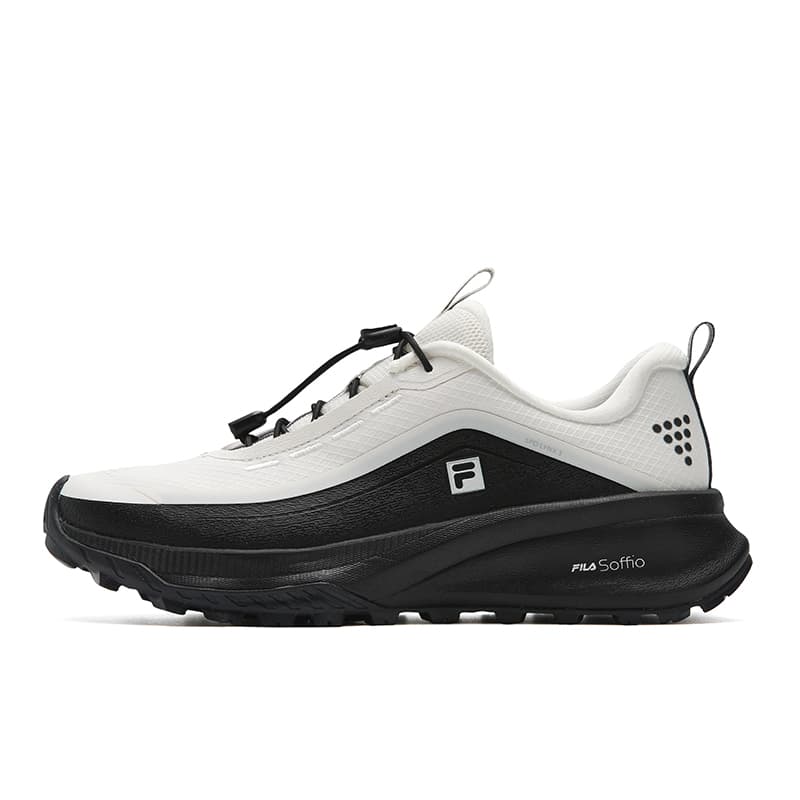Кроссовки fila LYNX3+ Уличная обувь Women's White Черный - изображение 1