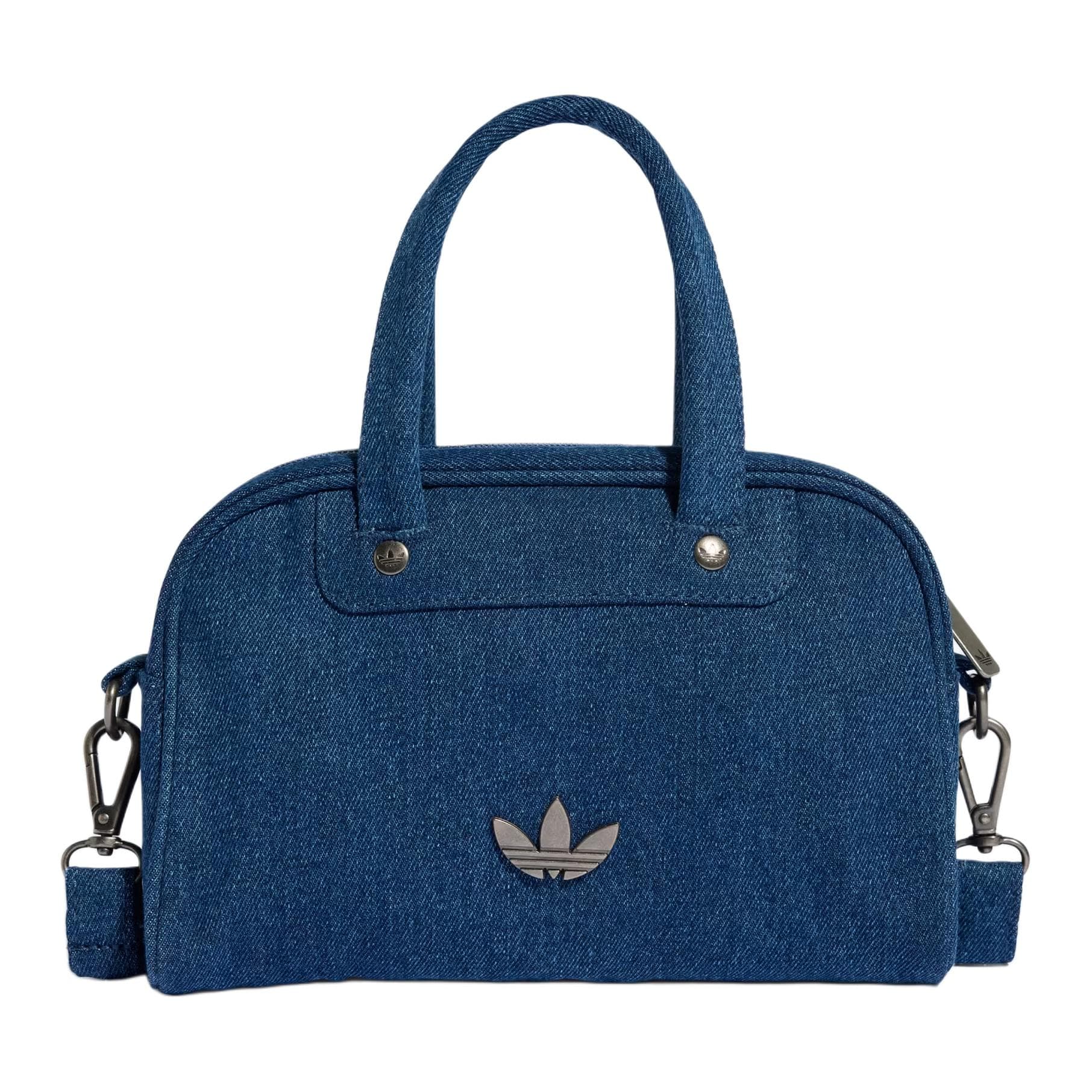 Сумка Adidas Originals Adicolor Хлопковая Сумка для боулинга Сумка через плечо Мини Сумка Женская Синяя - изображение 1