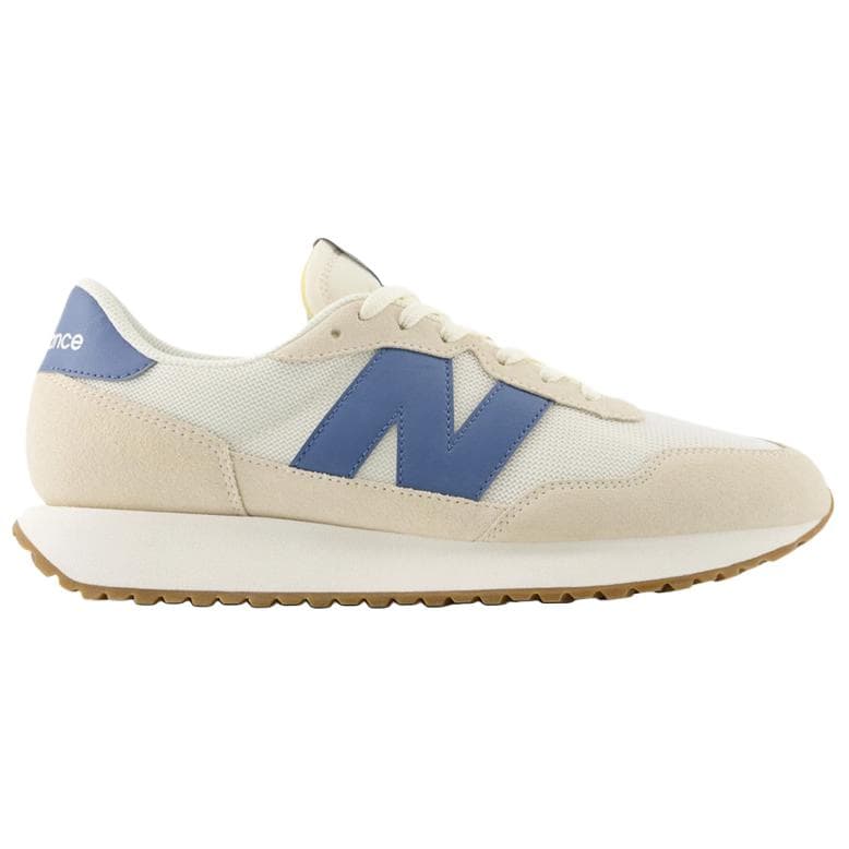 Кроссовки для бега New Balance NB 237 Беговые кроссовки Мужские Белый Синий - изображение 2
