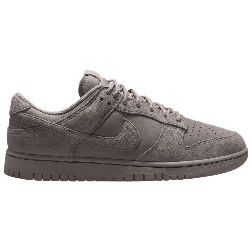 Кроссовки Nike Dunk Artificial Suede Низкие Кеды Скейтборд Обувь Мужская Серый - изображение 2