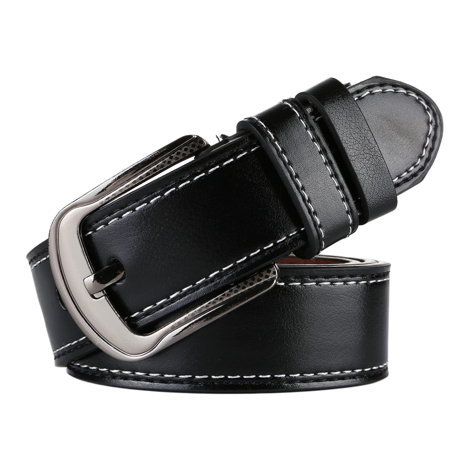Ремень JEANSWEST ПУ (полиуретан) Искусственная кожа Ремни Мужские 3,7 см - изображение 1