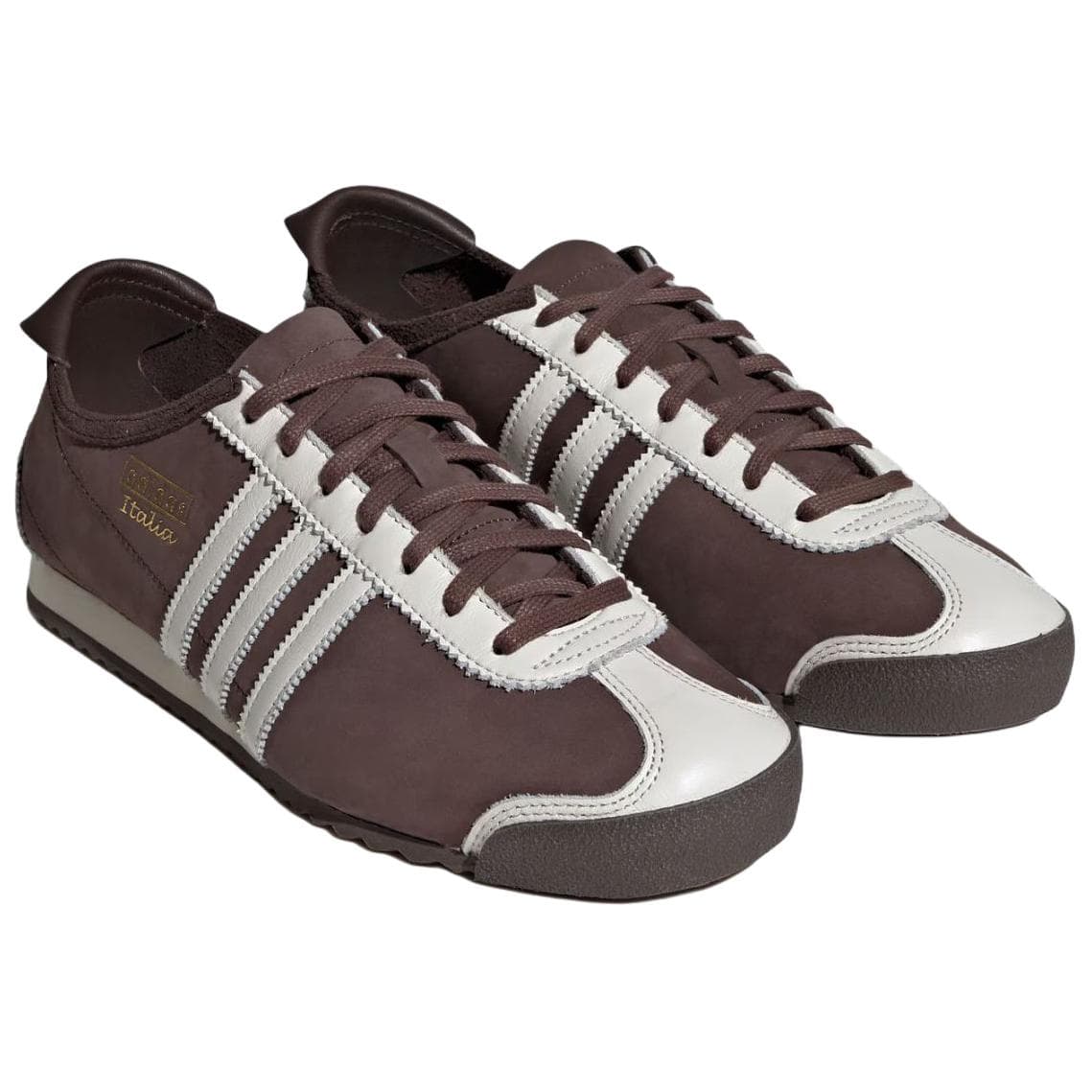 Кроссовки Adidas ITALIA 60s Классический винтаж Повседневная обувь Унисекс Коричневый - изображение 3