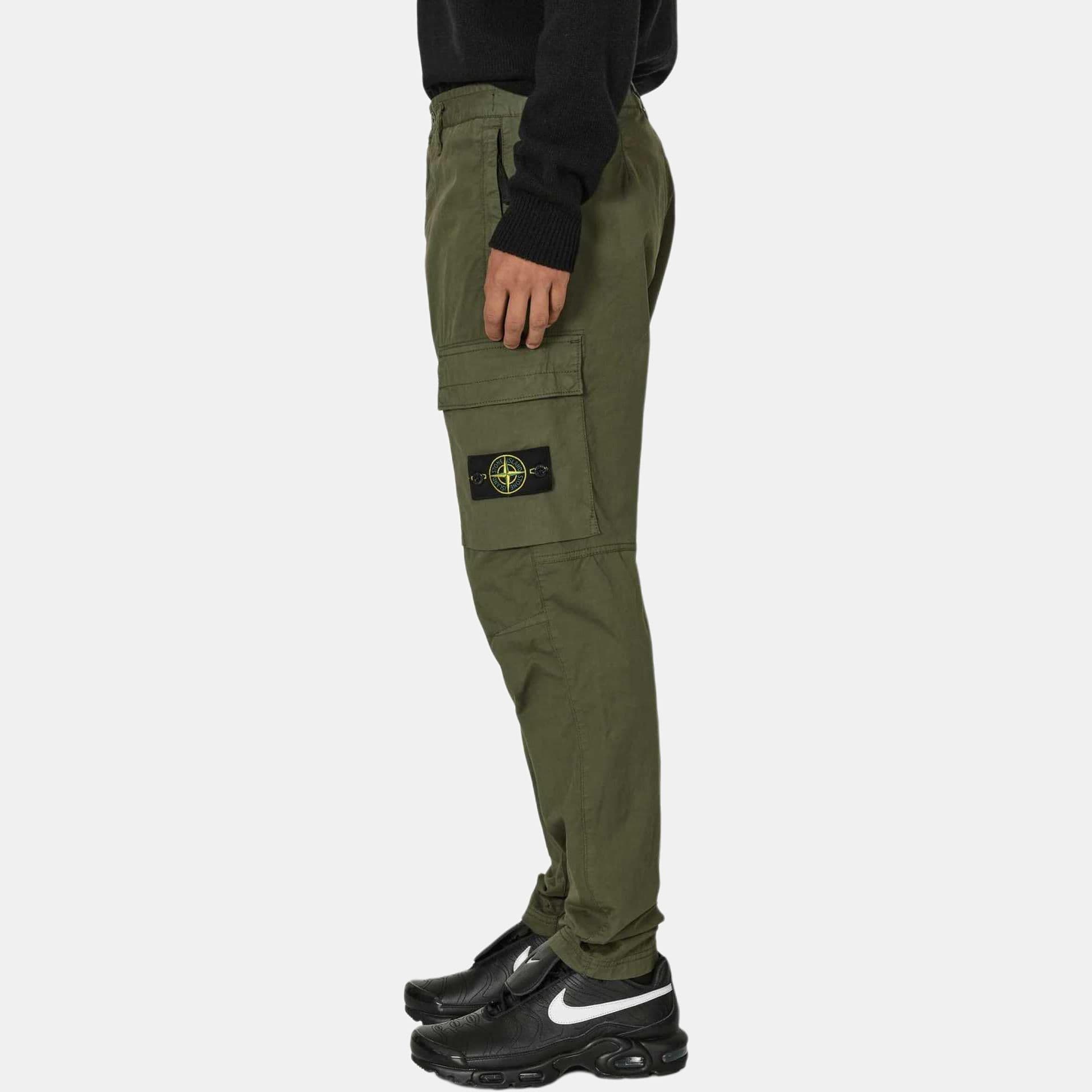 Штаны Stone Island Cargo Pants Musk Green - изображение 5