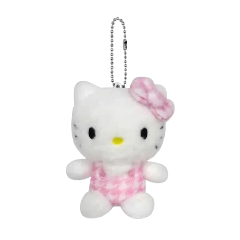 Санрио Гусиная лапка Kitty Мягкие брелоки-игрушки Высота 10 см - изображение 1