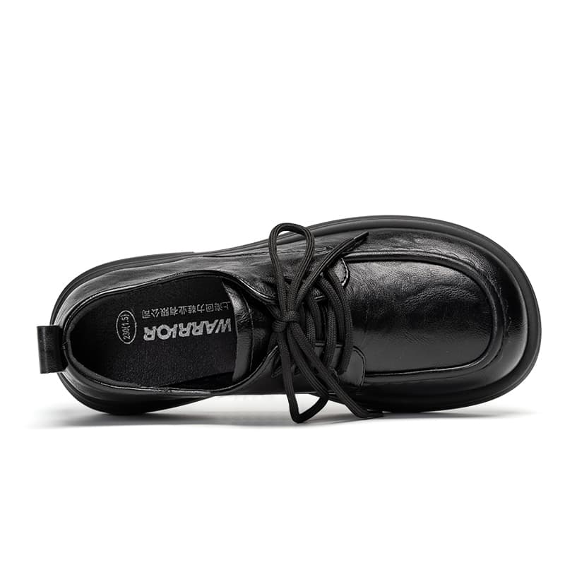 Лоферы Warrior Лоферы 4CM Женские Черные - изображение 3