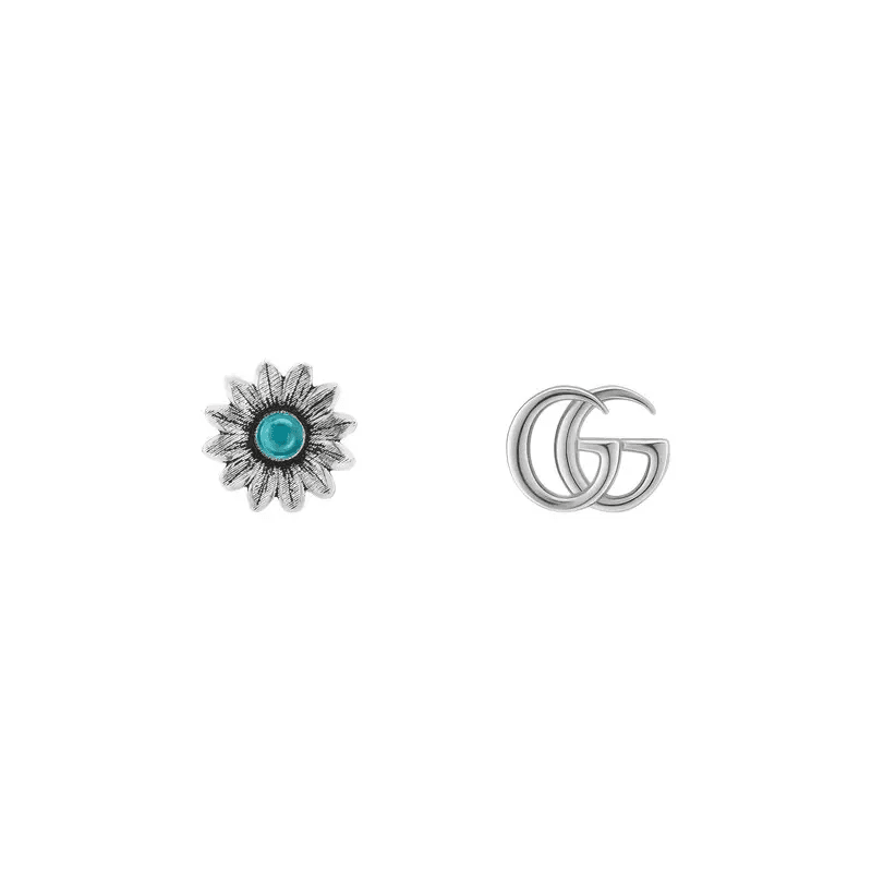 Серьги Gucci Silver Earrings - изображение 6