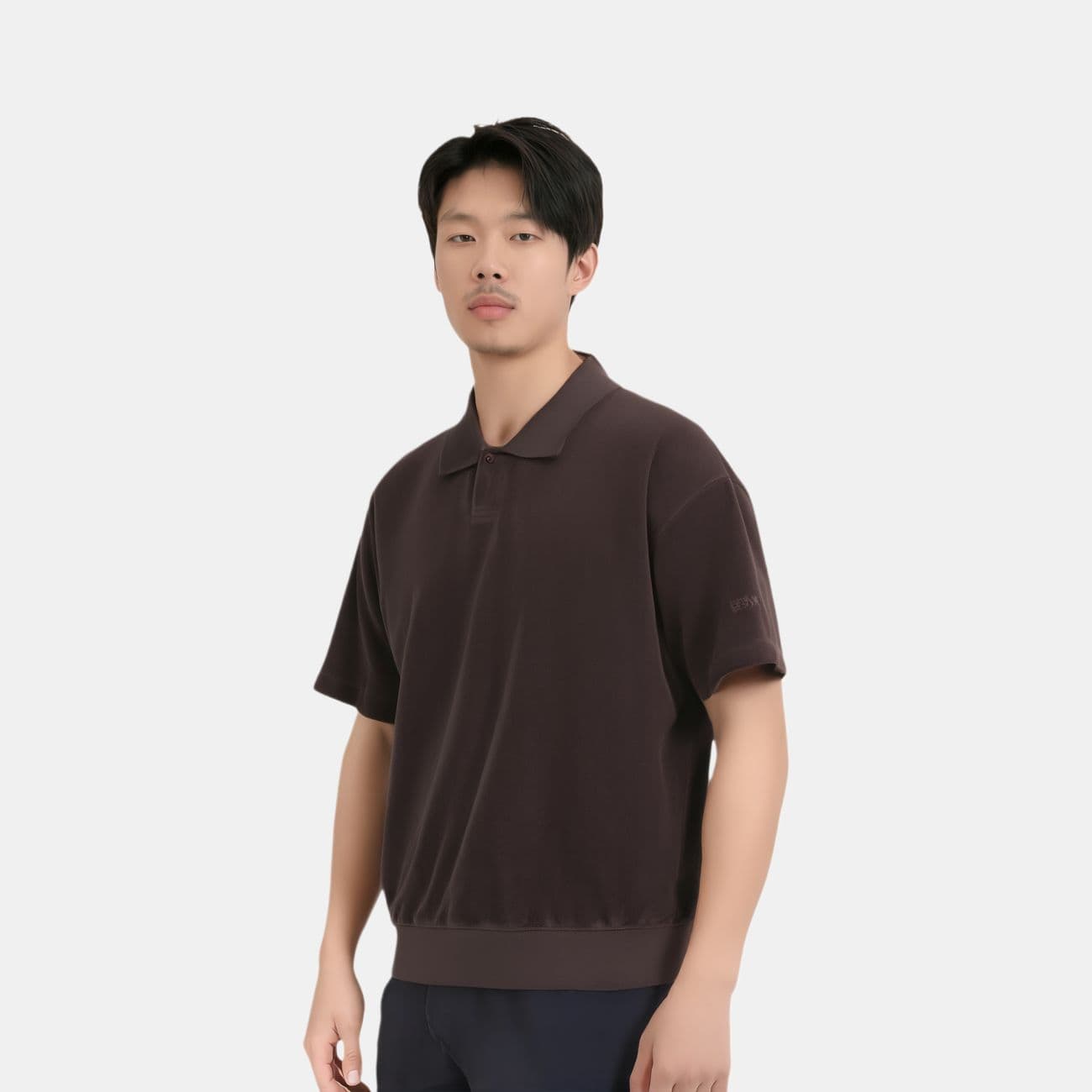 Поло Fear of God Essentials SS23 SS Terry Polo Plum Polo - изображение 4