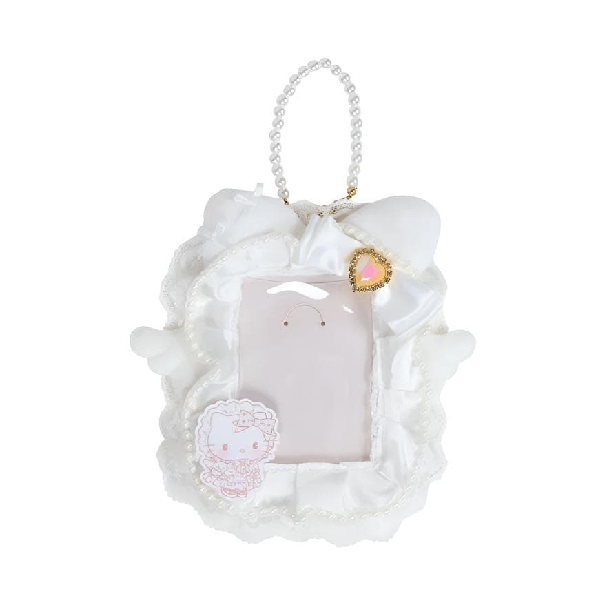 Картхолдер Sanrio Enjoy Idol Коллекция Хелло Китти Очаровательный дизайн Полиэстер Картхолдер Женский Белый - изображение 1