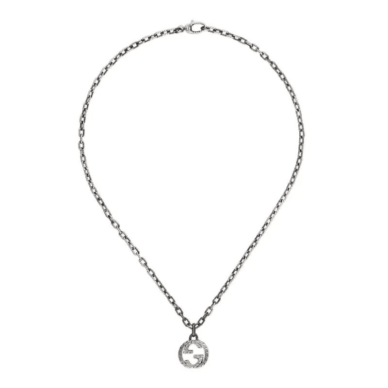 Ожерелье GUCCI 925 Silver Necklace - изображение 3