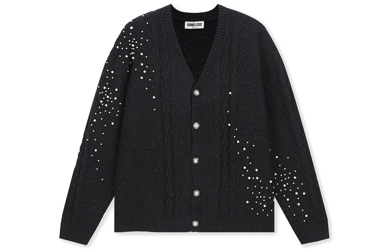 Кофта BONELESS BLACK Мужской Свитеры - изображение 1
