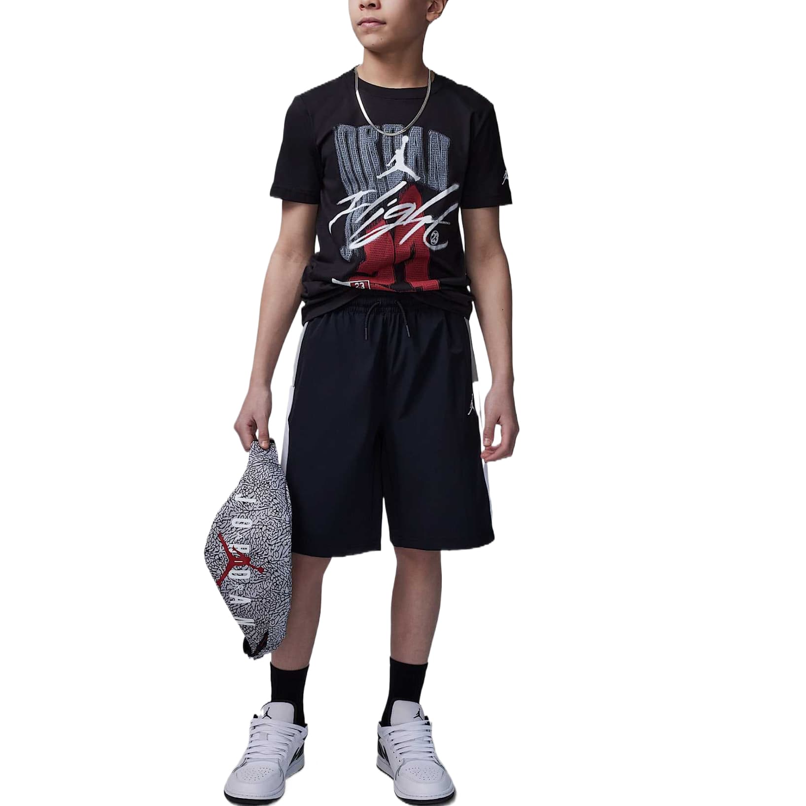 Шорты Jordan Jumpman для детей черные - изображение 4