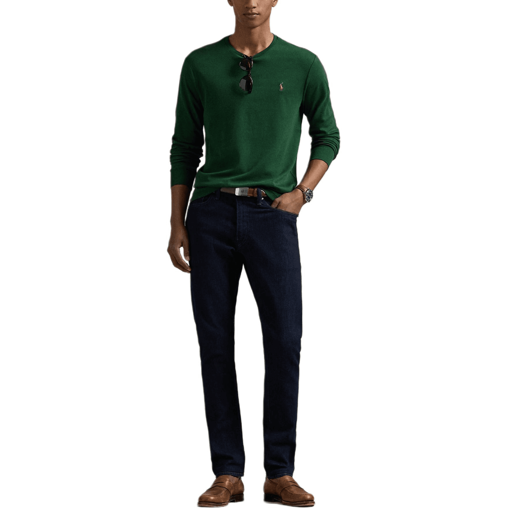 Футболка Рубашка Polo Ralph Lauren T Classic для мужчин - изображение 2