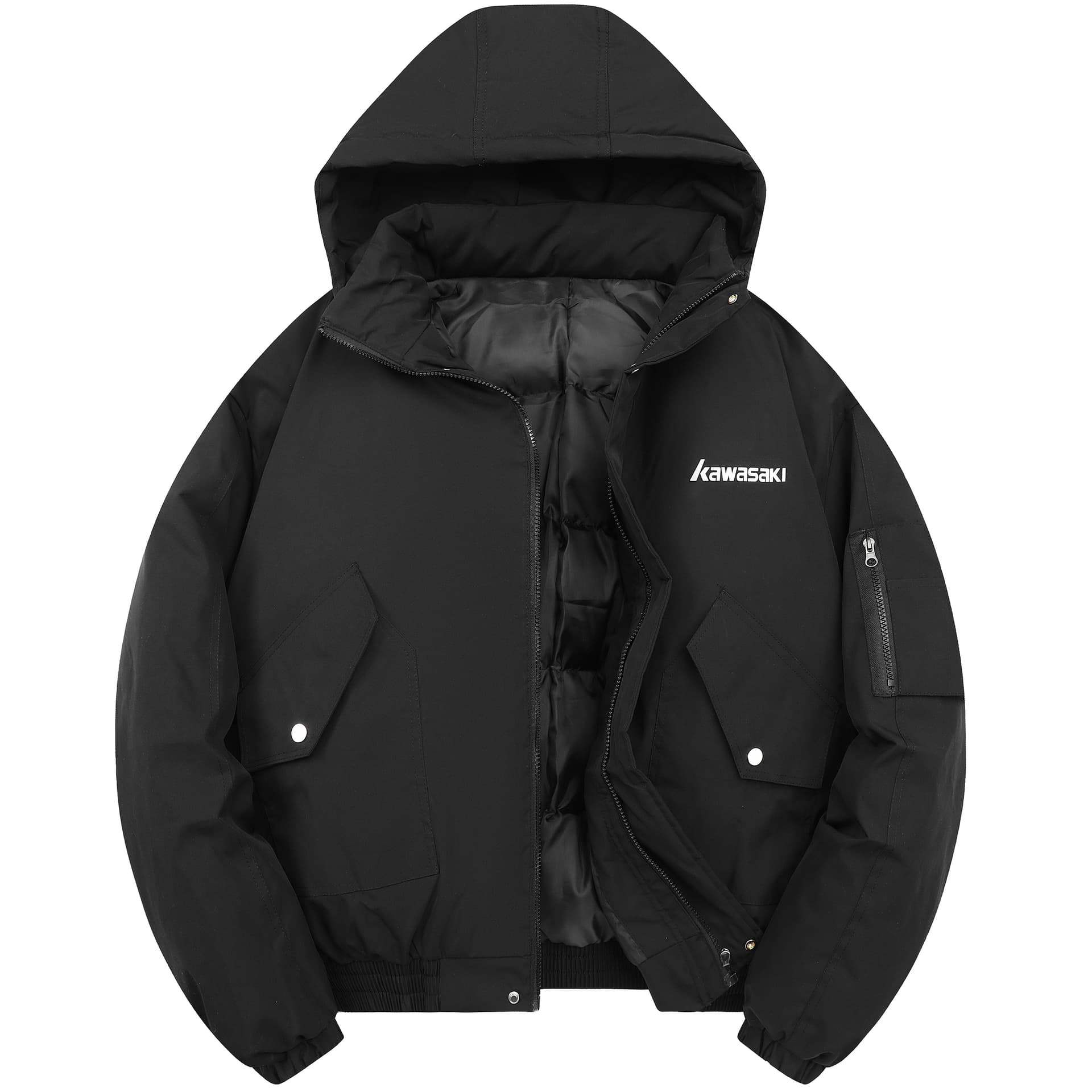 Зимняя куртка пуховик Kawasaki Унисекс Пуховики - изображение 1