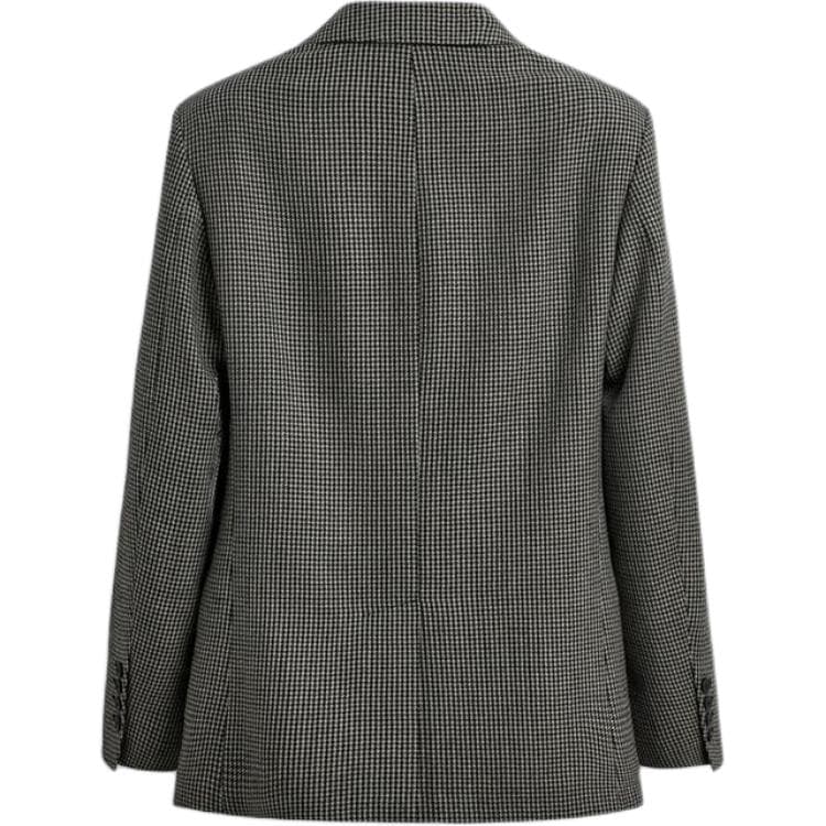 Пиджак ZARA Белый Черный Мужские Деловые Костюмы - изображение 2