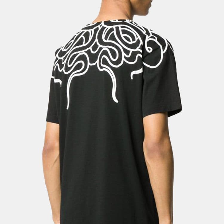 Футболка Marcelo Burlon Black T-Shirt - изображение 3