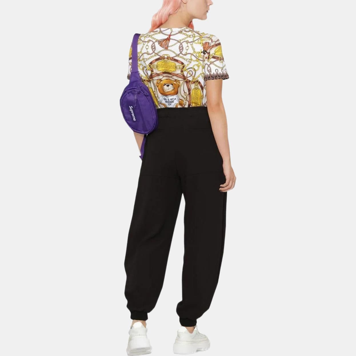 Футболка MOSCHINO FW22 Teddy Bear LogoT - изображение 3