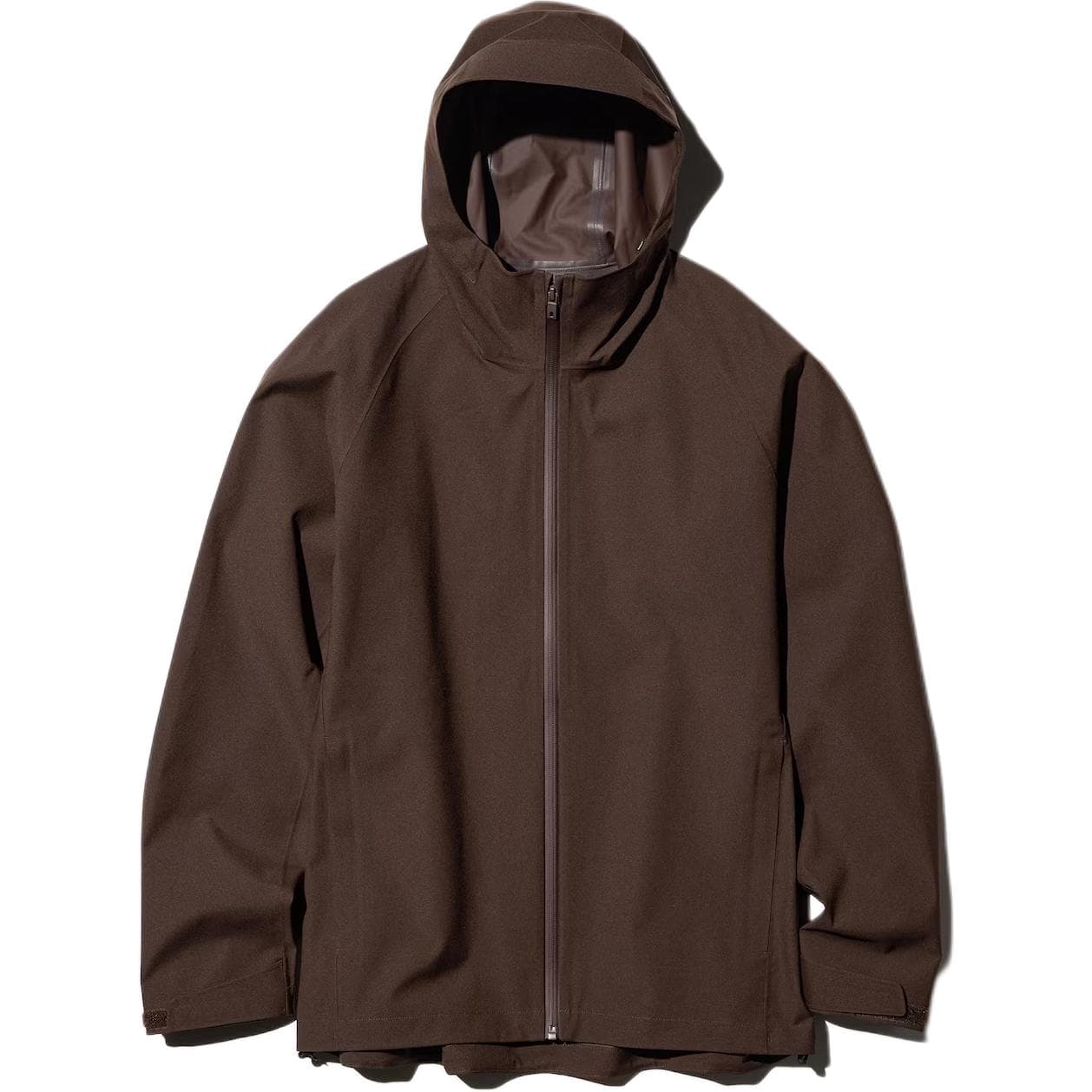 Куртка UNIQLO PARKA Пальто Мужское Темно-Коричневый - изображение 1