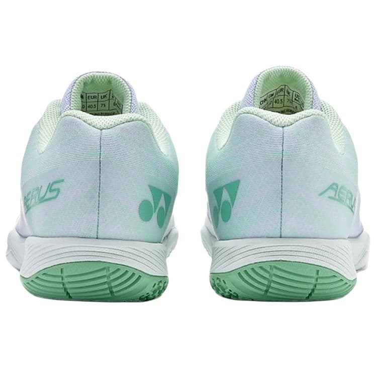 Кроссовки для бадминтона YONEX Aerus Z2 Поддержка Низкая Обувь для Бадминтона Мужская Белая Зеленая - изображение 3