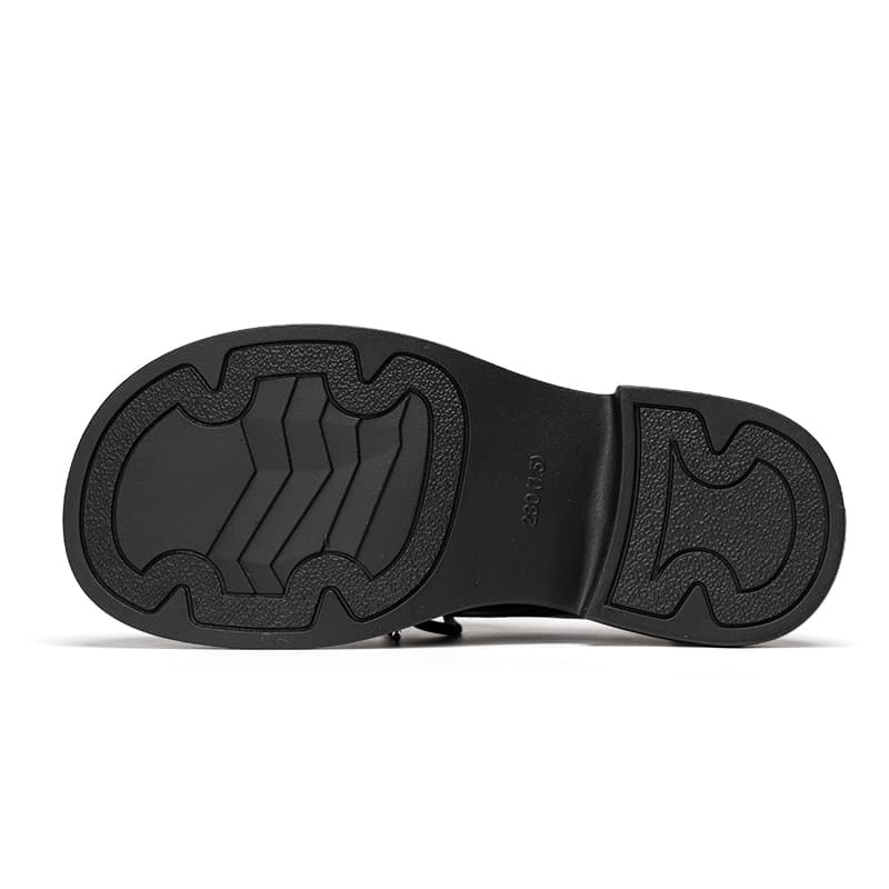 Лоферы Warrior Лоферы 4CM Женские Черные - изображение 5