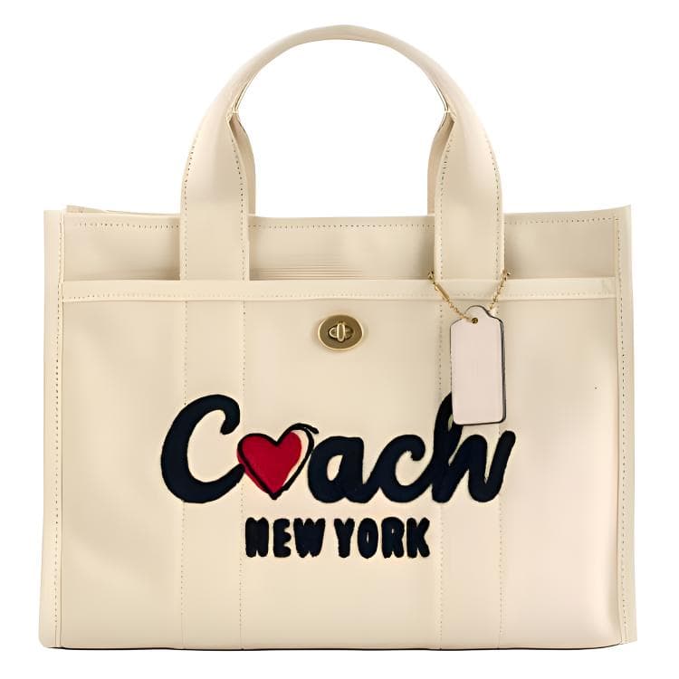 Сумка Coach Cargo 34 Tote Bag Cream - изображение 1