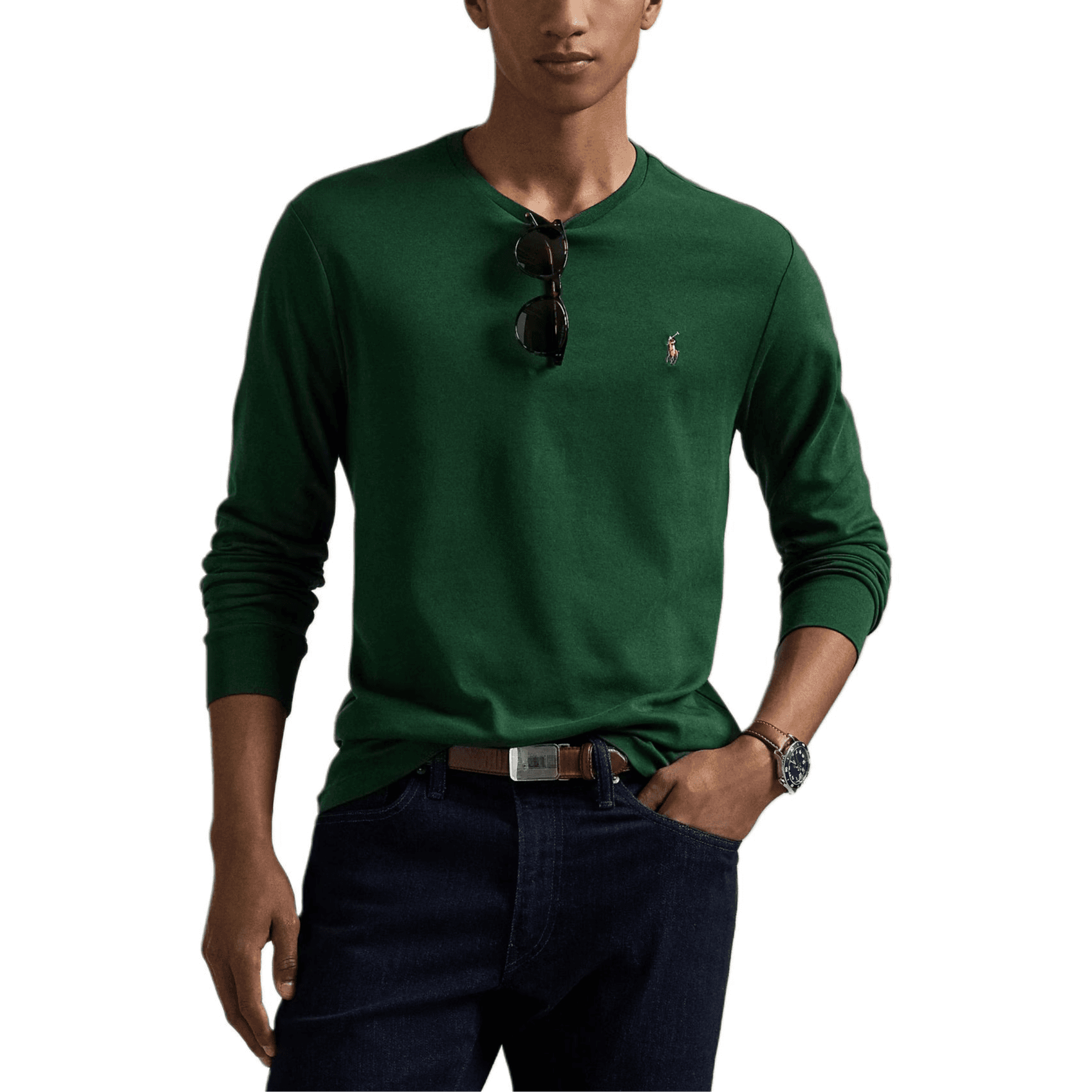 Футболка Рубашка Polo Ralph Lauren T Classic для мужчин - изображение 3