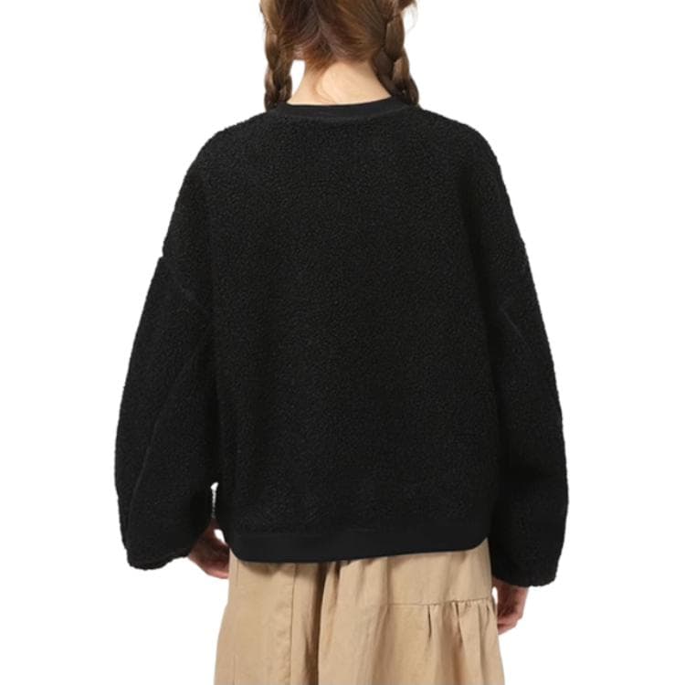 Худи Converse Sherpa Crew Black - изображение 5