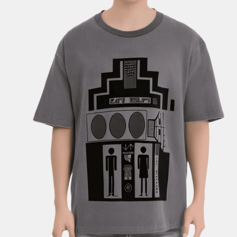 Футболка Cav Empt FW24 T Рубашка Унисекс Темно-Серый - изображение 3