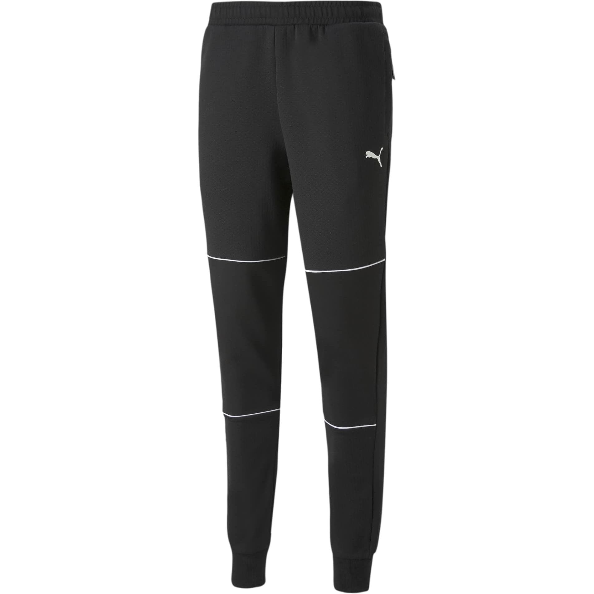 Штаны PUMA Черные Мужские Вязаные Спортивные Штаны - изображение 1