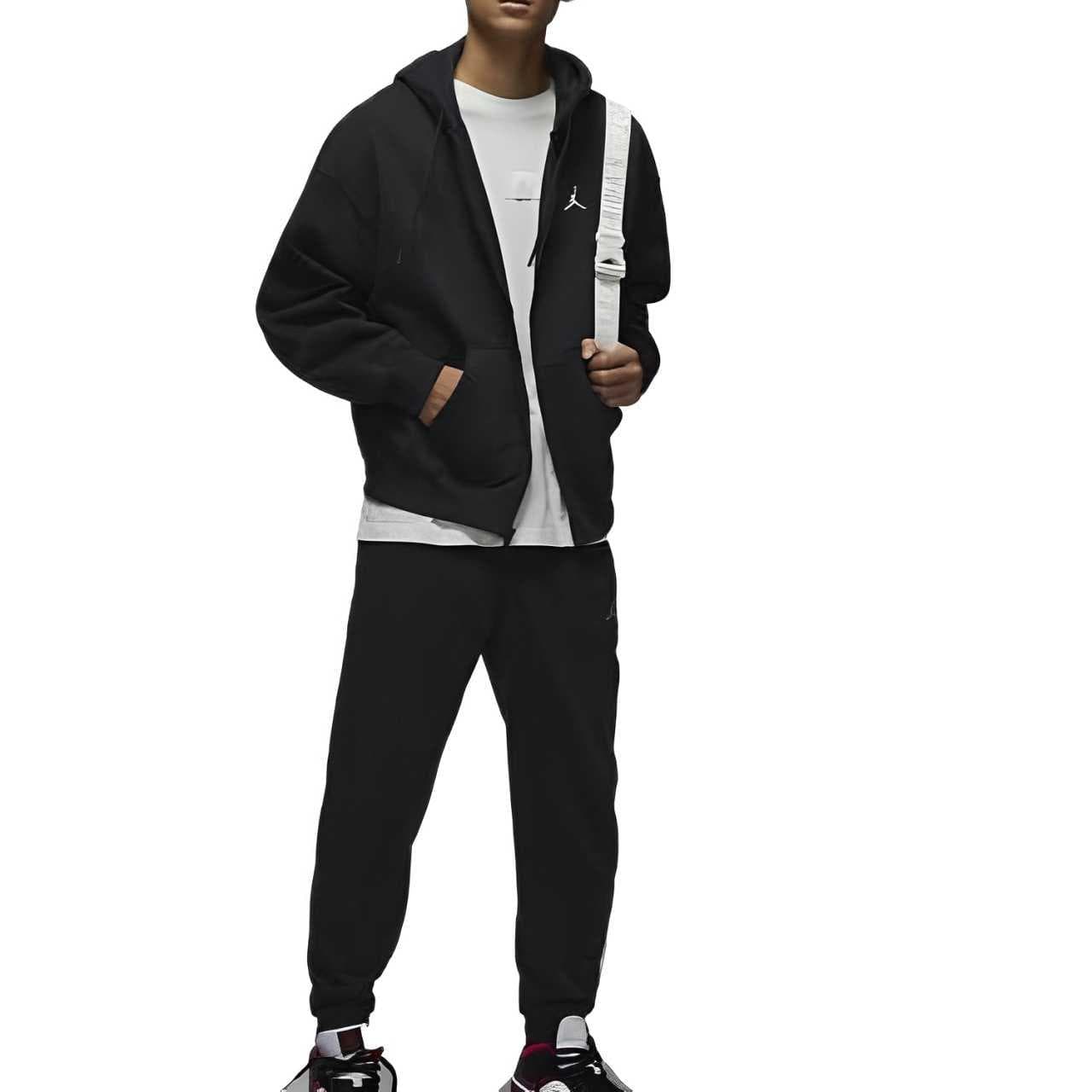 Худи Jordan Brooklyn Fleece Black Sail White - изображение 5