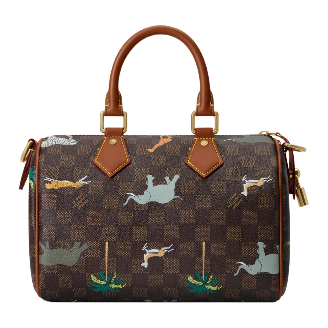 Сумка LOUIS VUITTON x The Darjeling Limited Speedy 25 BANDOULIRE Damier Heritage - изображение 3