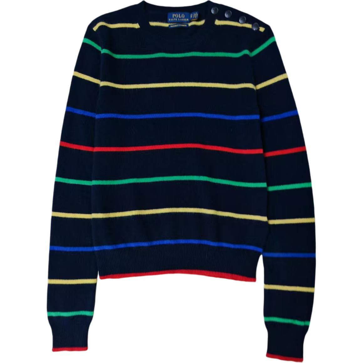 Polo Ralph Lauren Плюшевый свитер с круглым узором женский - изображение 1