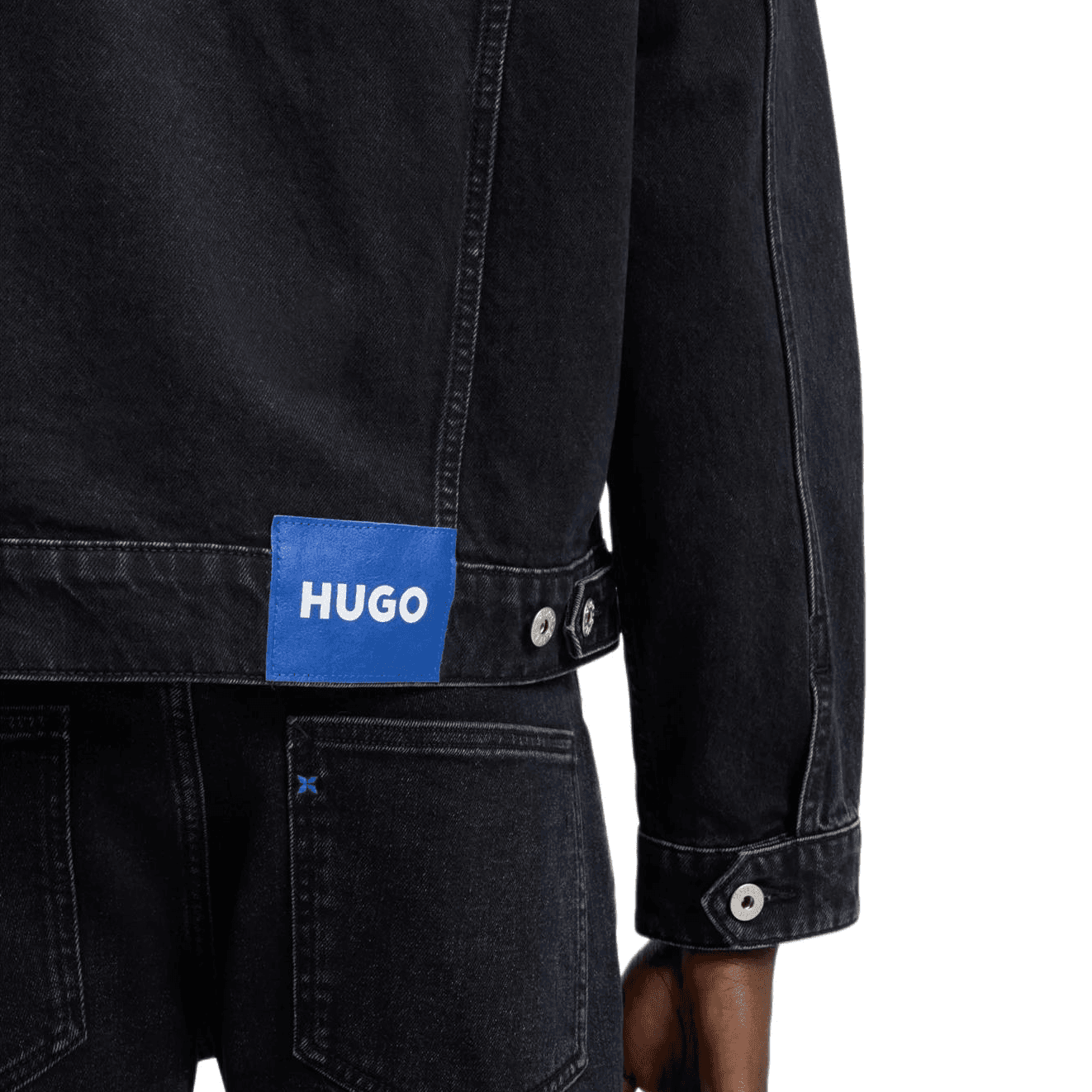 Джинсовая куртка HUGO BOSS Куртки и Пальто Мужской - изображение 6