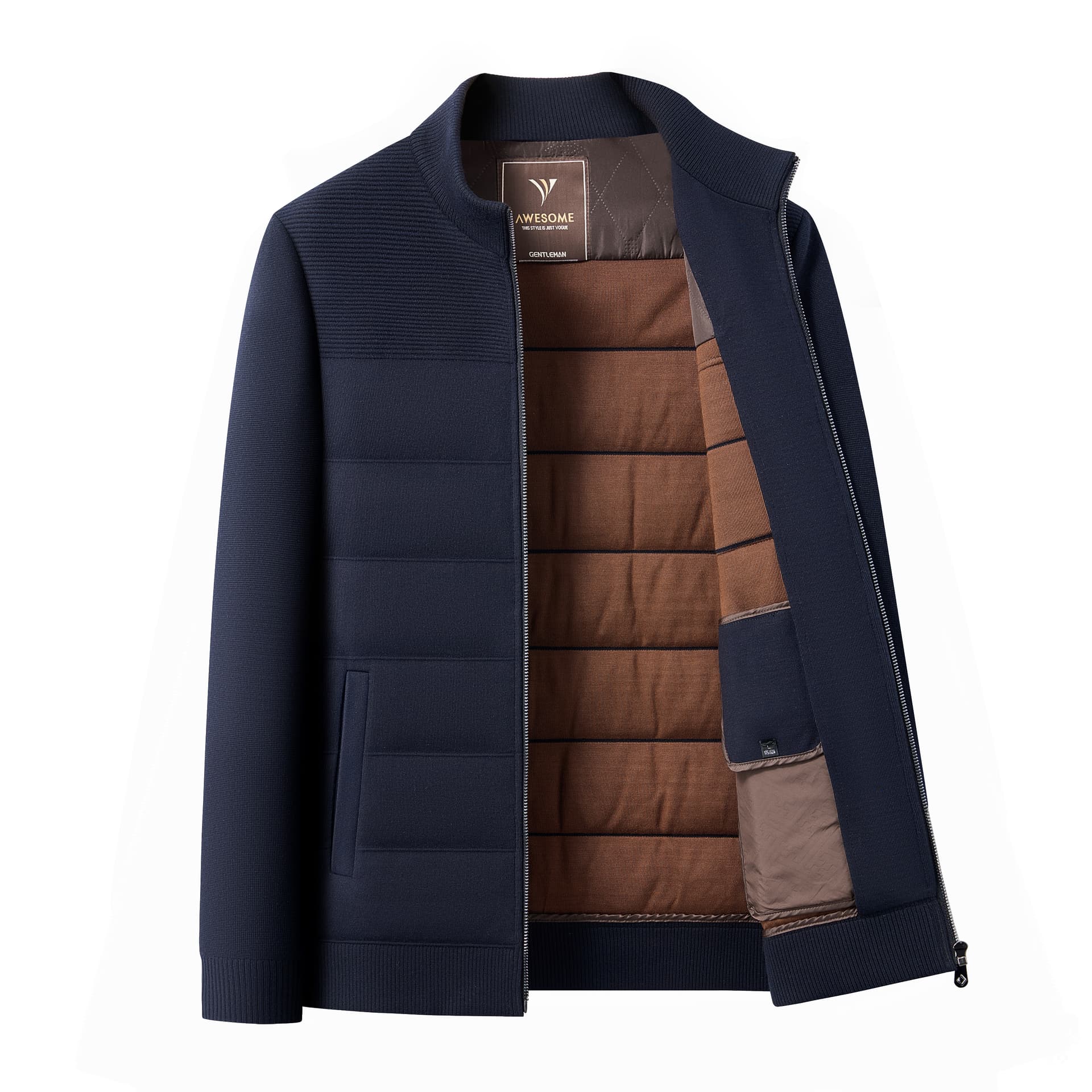 Куртка PIERRE CARDIN Темно-синие мужские куртки - изображение 1